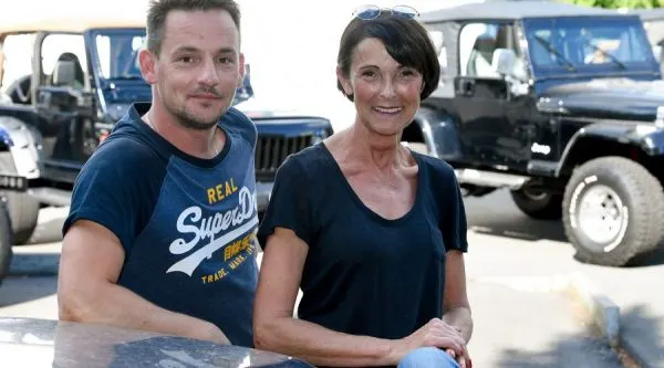 Atze und Heike von Adventure Motors Bielefeld